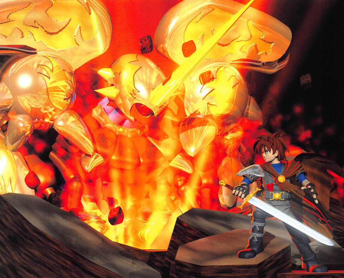 Fire!
'Shining The Holy Ark'
SEGA Saturn