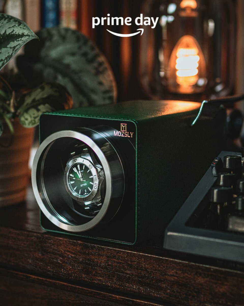 mozsly51388's tweet image. ⌚️Treat your collection beautifully.  Enjoy 20% OFF during the Prime Big Deal — no code, just time. Full line included. Ends October 13. 
#mozsly #mozslyofficial #mozslywatchbox #mozslywatchwinder #watchwinder #watchbox #PrimeBigDealDays #PrimeBigDeal #LuxuryStyle #watchcollector