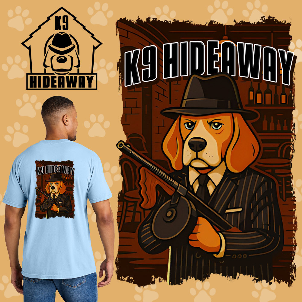 JamesCraigmyle's tweet image. Our newest K9 Hideaway shirts are on sale for one more week.

Now you better grab one before they are gone, or not, but we would really like if you did, but you don&apos;t have too. We won&apos;t hold you hostage!

K9-Hideaway Mob Dog Spirit Store: crackerjackshack.com/k-9-hideaway/