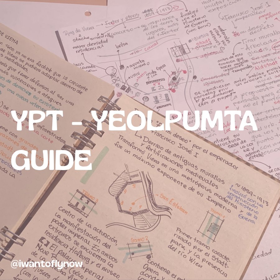 iwantoflynow's tweet image. ⋅˚₊‧ ୨୧ ‧₊˚ ⋅
YPT - YEOLPUMTA GUIDE
a thread for #studytwt