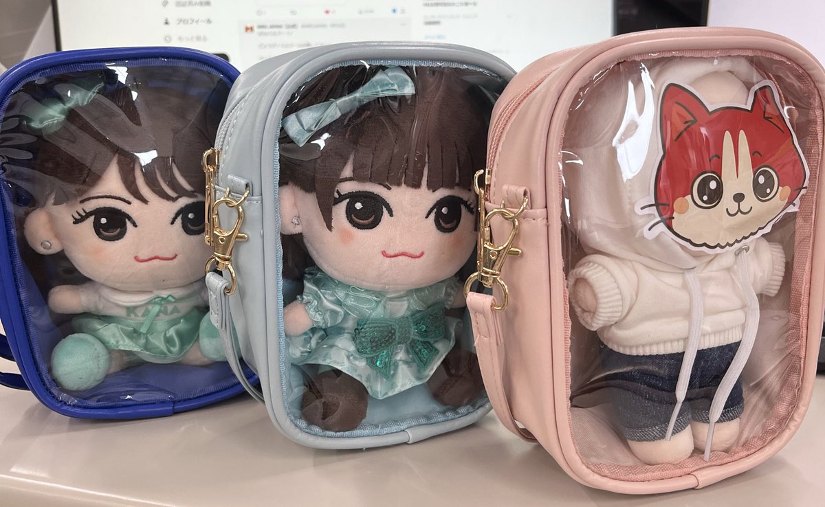 カワラボのかわぬいも、他のアイドルたちのちびぬいもこのぬいポーチが