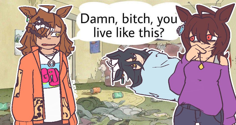 #umamusume #poketaki 
you live like this?