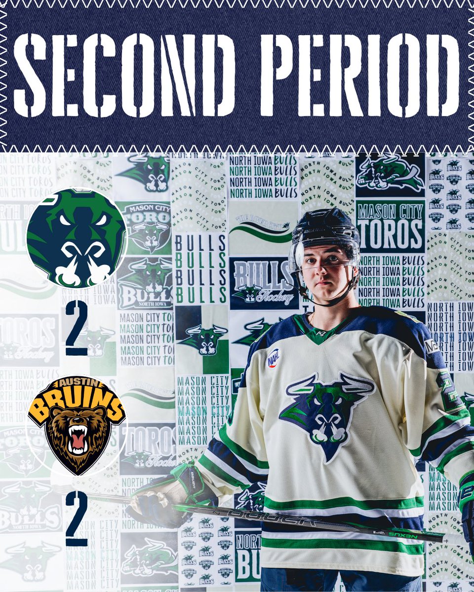 NorthIowaBulls's tweet image. After all that, we’re tied!

🚨-Drake Maresca