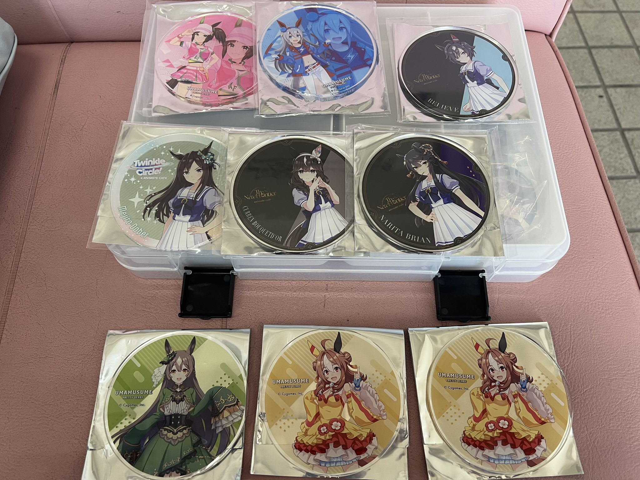 【まとめセット】ウマ娘　アクリル・特典コースター　金沢競馬場コラボ2025　全種 まとめセット】ウマ娘 アクリル・特典コースター 金沢競馬場コラボ2025