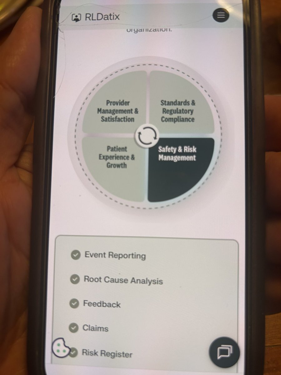 Checking on safety events in the lab wherever I am. #Quality and #safety are the cornerstones of patient care. As a pathologist, I am committed to improving the patient experience.