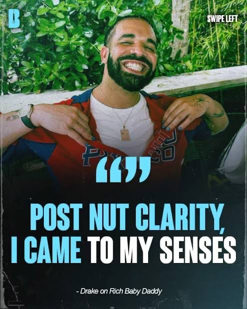 cuwursed's tweet image. a esto se referia drake?