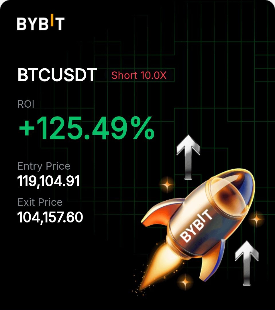 BTC $ETH $SOL 바이비트는 비트 숏, 이더 롱 바이낸스는 비트 숏, 솔라나 롱 숏 관점이었지만 계속 올라서 롱은 헷지용으로  들고 있으면서 단기매매 반복했고 오늘 새벽, 숏은 104K TP에서 정리됨. 이더나 솔라나 물타기는