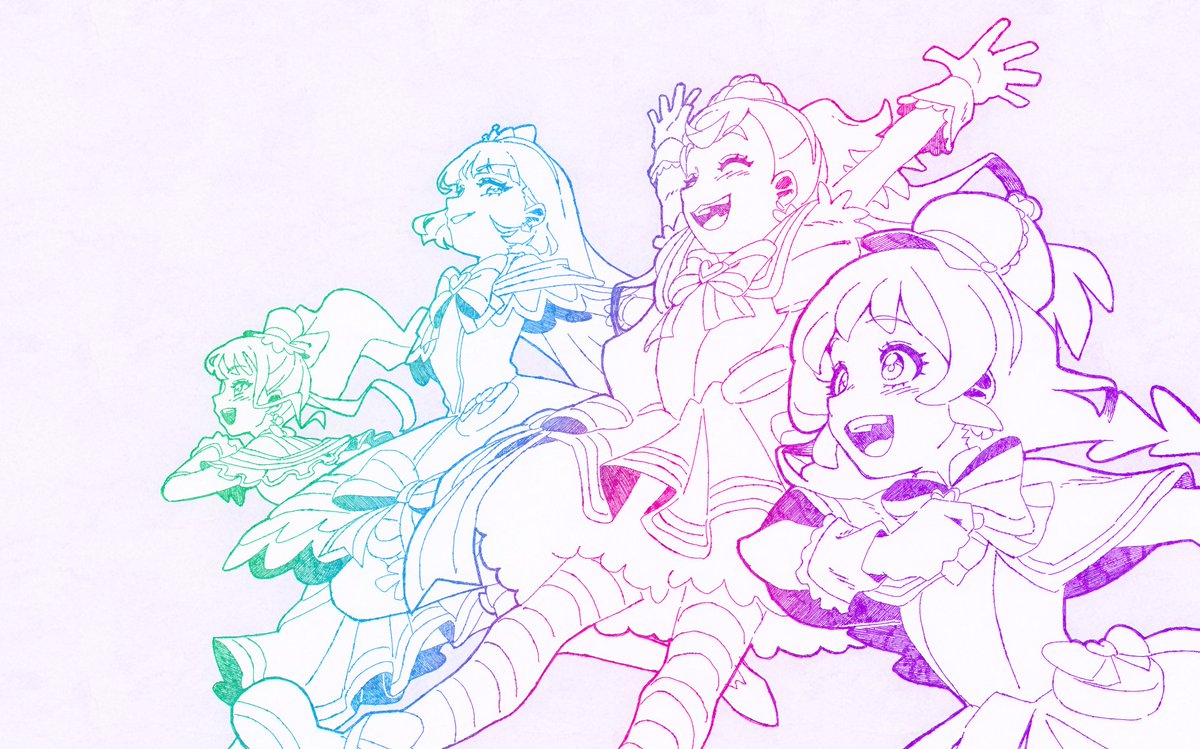 day 3-6: wonderful precure! #precure #わんぷり