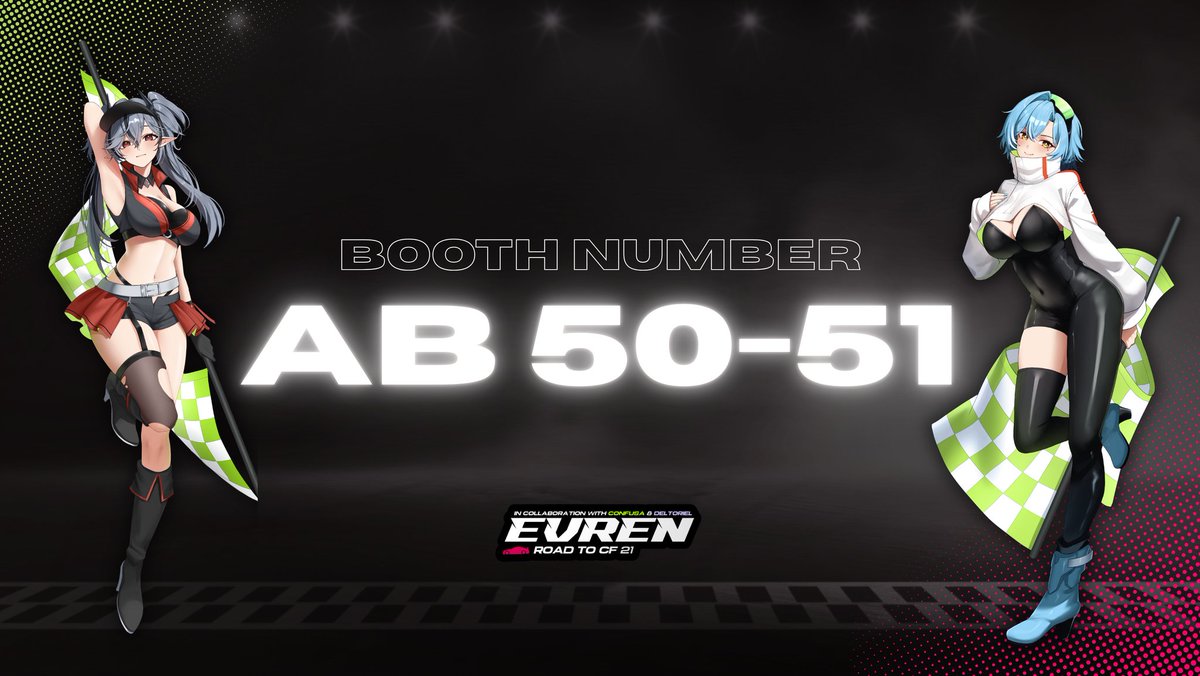 Sarapan paginya pake pengumuman nomer booth asik kali ye 🤭 Jangan lupa kunjungi and borong merch kita di #CF21 booth AB 50-51 ^^
Minvren tunggu kedatangan kalian ya! 🔥

#comifuro21 #comifuroxxi