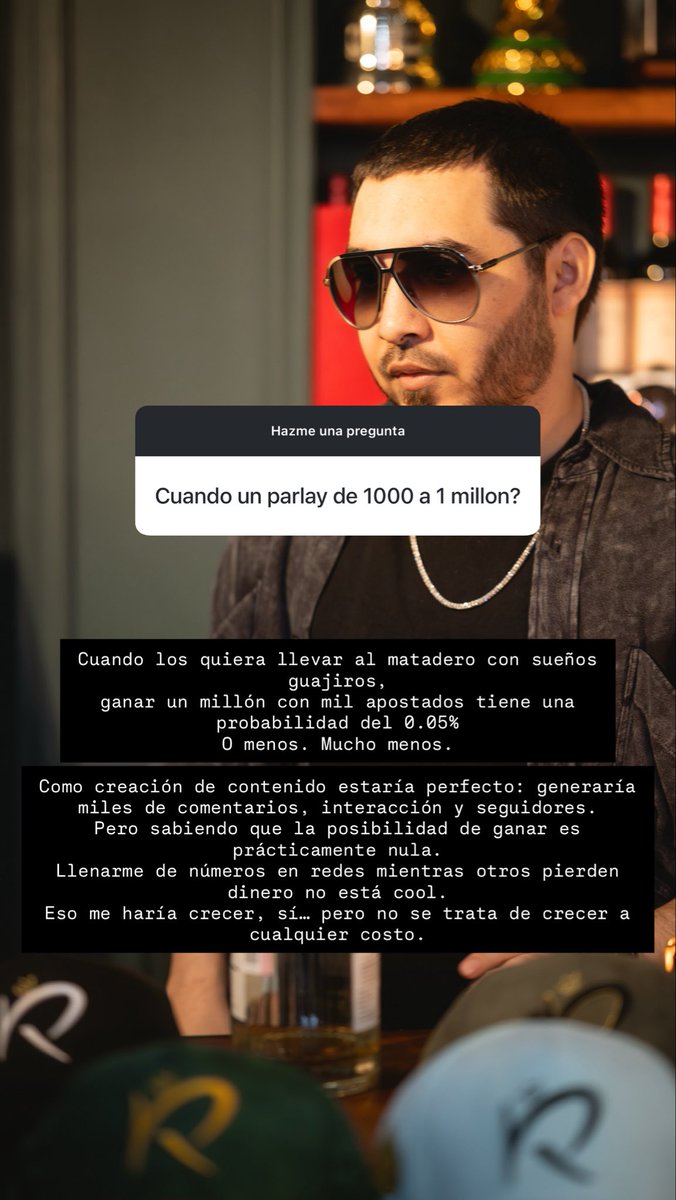 SoyCristianRey's tweet image. 1,000 pesos para ganar un millón…