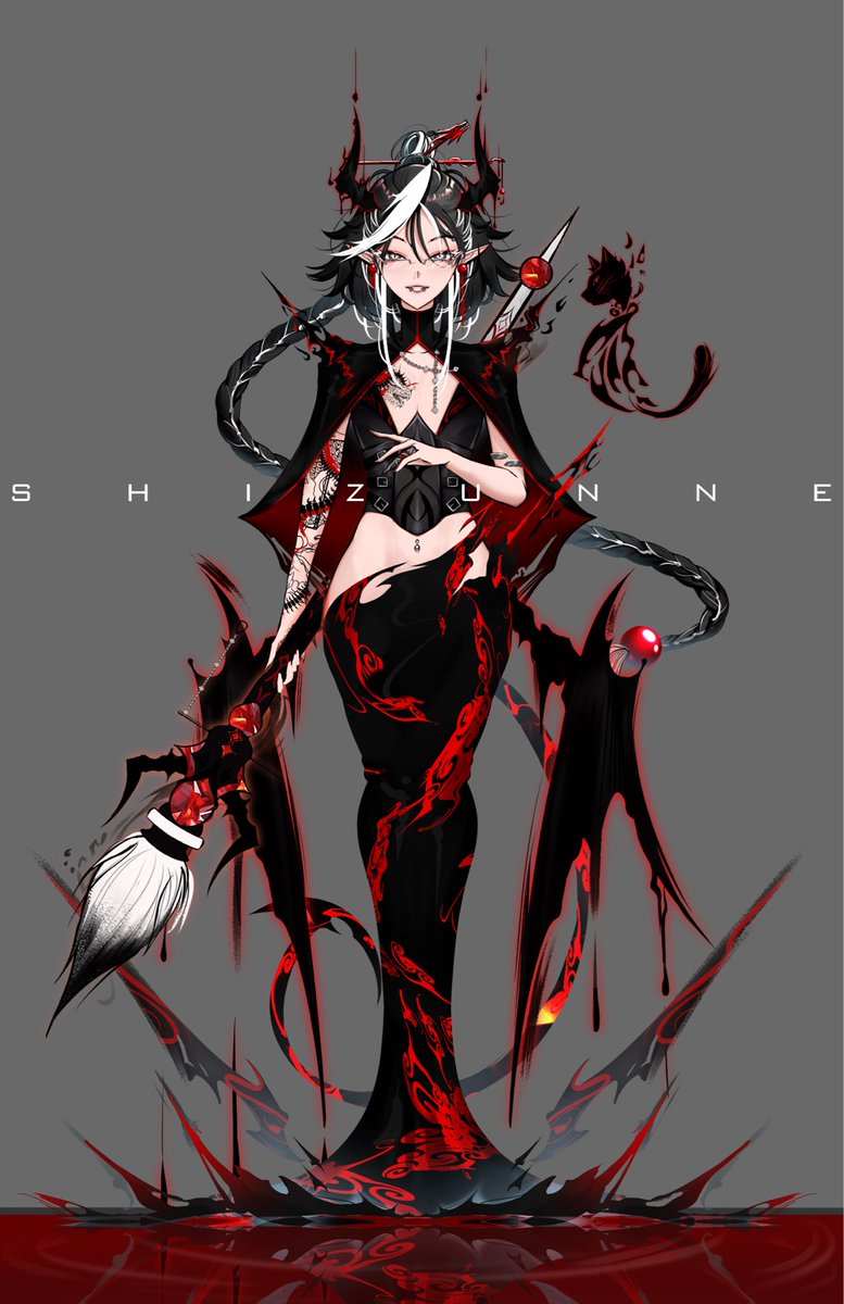 “I gave my art a face — 
to show the soul behind every stroke.”
The Inkbound Succubus — born from emotion, bound by creation.
This is me — chaos, allure, and ink intertwined.”
Hi it’s me, ShizunneArts. 🖤

Show me your models!

#Artist #VtuberModel #ShizunneArts #OC