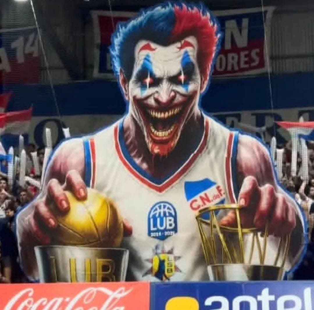 SIEMPRE JOKER NUNCA BATMAN 
Y el Joker vino con las copas a mostrar y dejar claro quien es el dueño de la fiesta. 
MIREN Y APRENDAN PORQUE SE BUSCA RIVAL EN LAS TRIBUNAS 

#FiestaEnTresColores