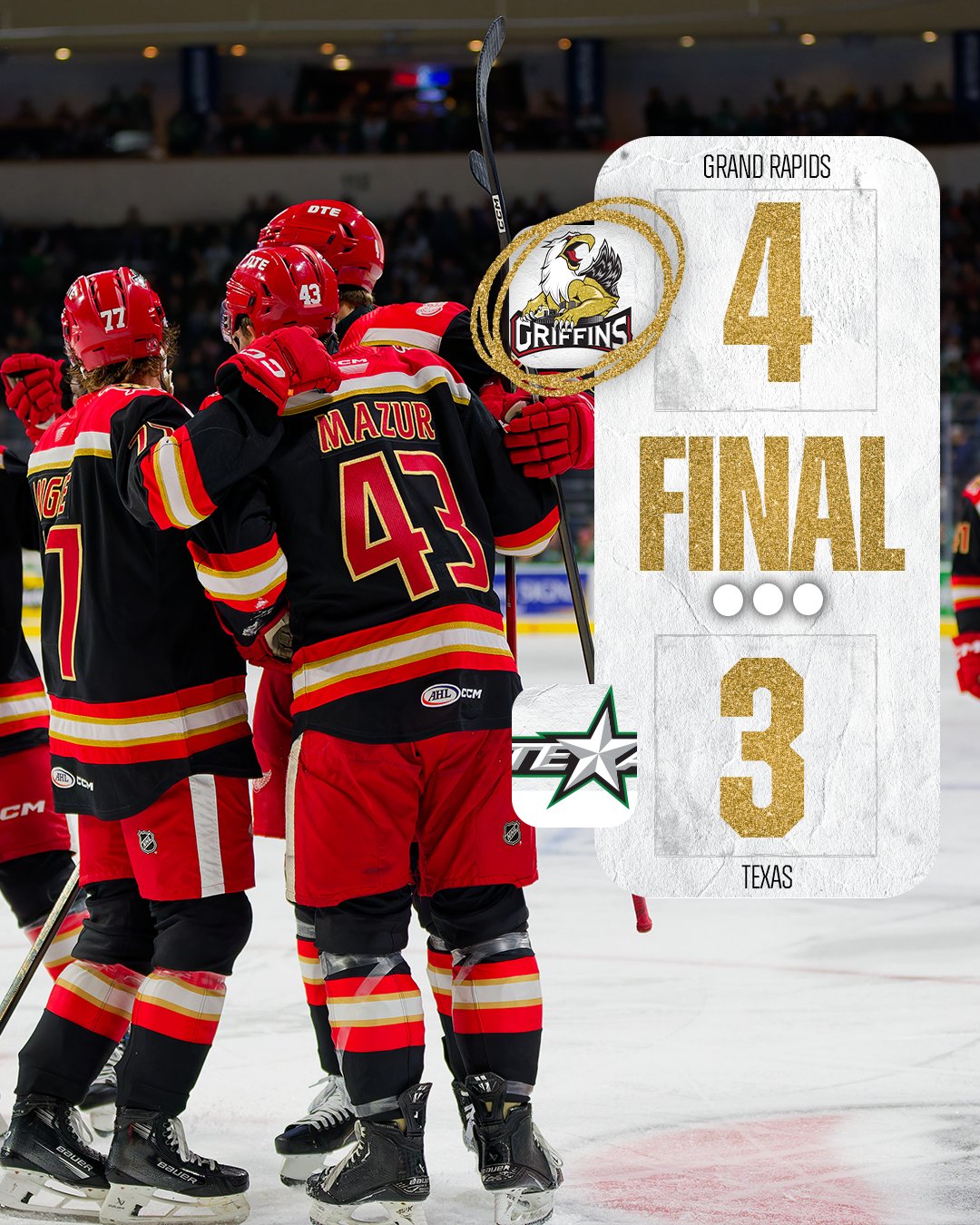 Grand Rapids Griffins (@griffinshockey) on X