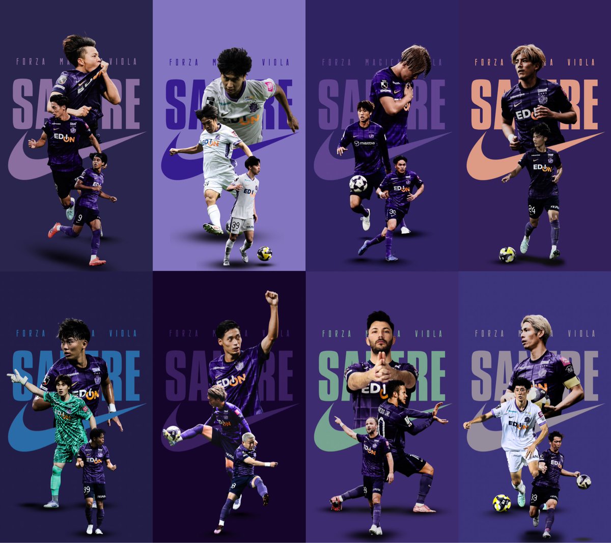 たくさんのリクエスト
ありがとうございました！
全てには応えられませんでしたが
またの作成の際にお願いします！

おかげさまで良い壁紙ができました
保存して、ランダム壁紙にして
スマホを起動する度に
サンフレを楽しんでください🏹

サンフレ最高っ

#サンフレッチェ広島
#サンフレ
#sanfrecce