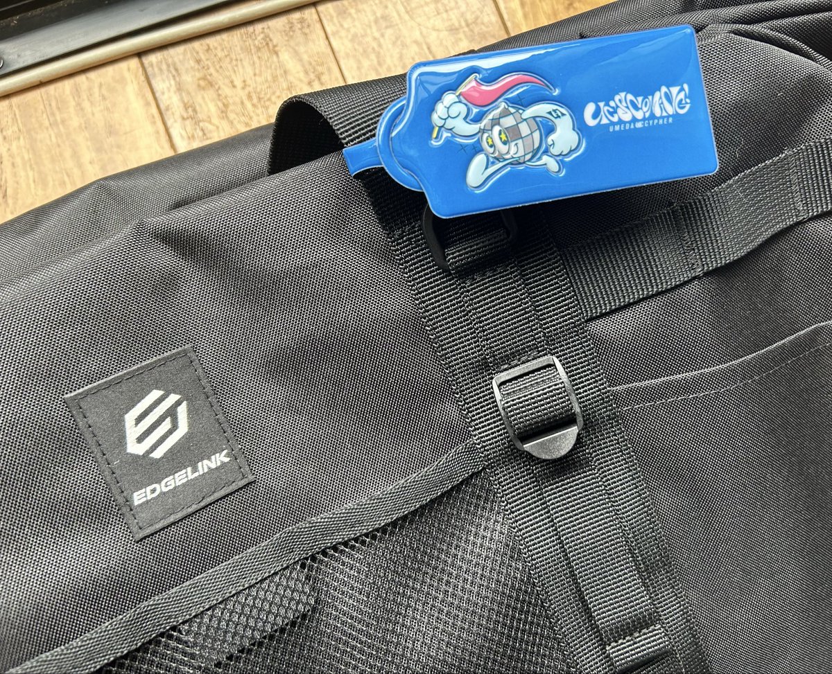 nemui_siran's tweet image. 軽い！大容量！！これはいっぱい入る！！
来年は遠くに行く！
#EDGELINK
#梅田サイファー
#UC47