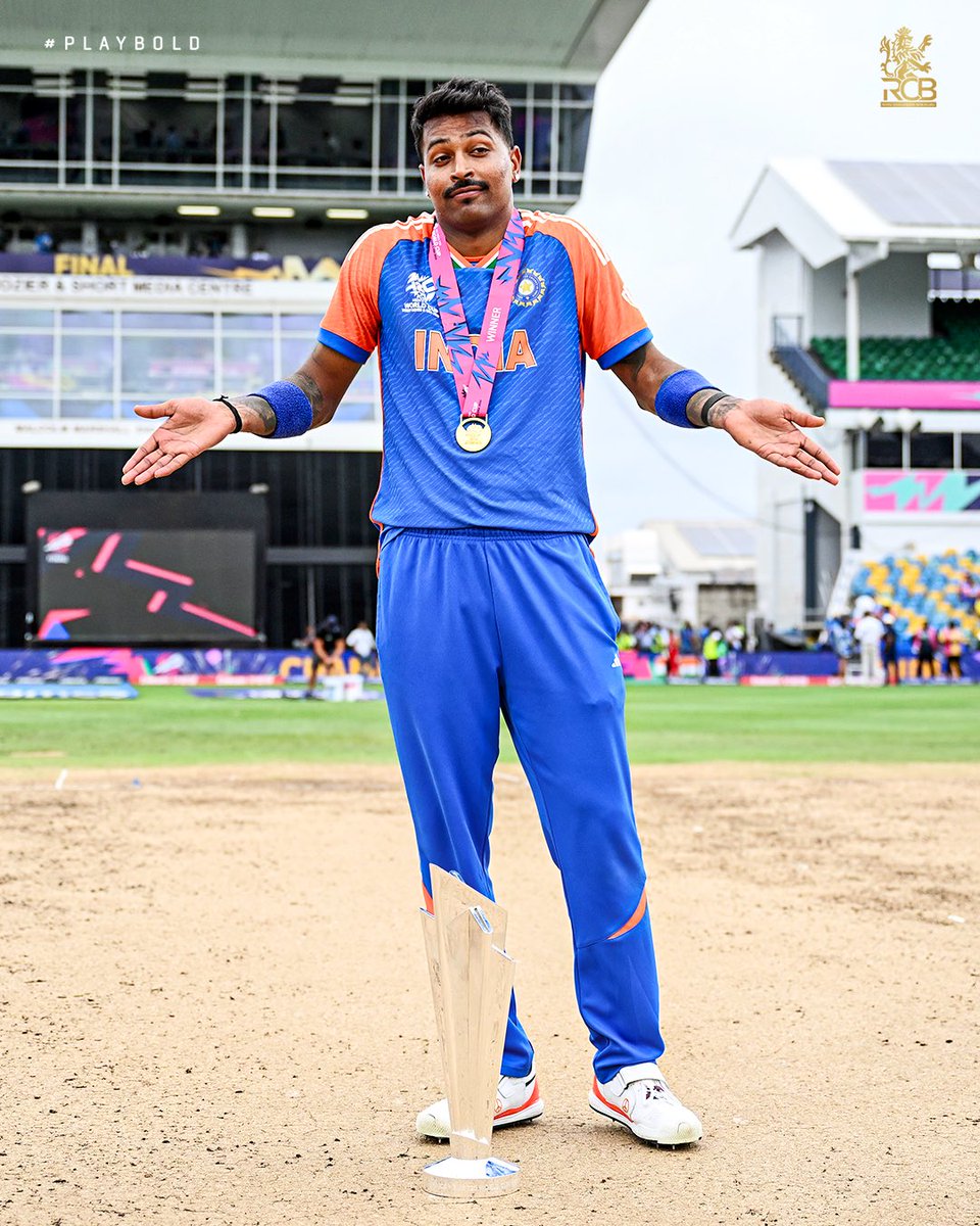 RCBTweets's tweet image. Aura: Certified. 🗿
Swag: Verified. 😎
Clutch: On call. 🤙🏻

Happy Birthday to 🇮🇳’s showstopper, the match-winner and moment-maker, Hardik Pandya! 🥳

#PlayBold #ನಮ್ಮRCB @hardikpandya7