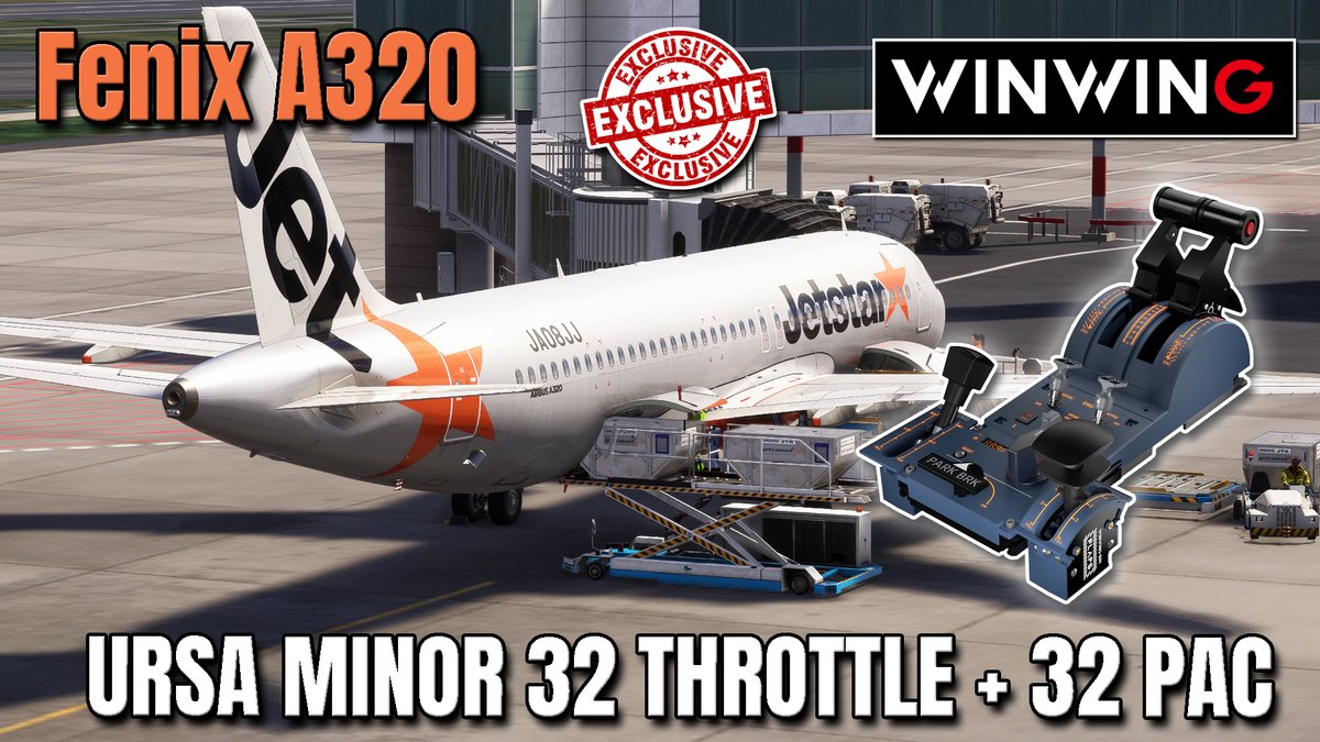 TubeSim's tweet image. LIVE | EXCLUSIVE First Look! WINWING Ursa Minor 32 Throttle + 32 PAC in MSFS 2024 (Fenix A320) #msfs2024 #winwing #hardware
youtube.com/watch?v=hTh7Qj…