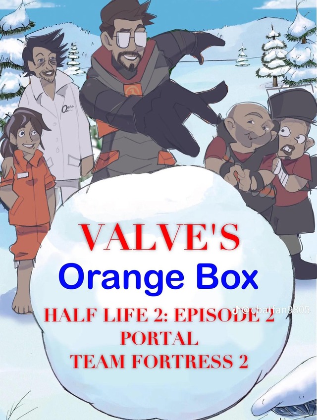 TheJeremy__'s tweet image. Orange box turns 18 years old today!!!