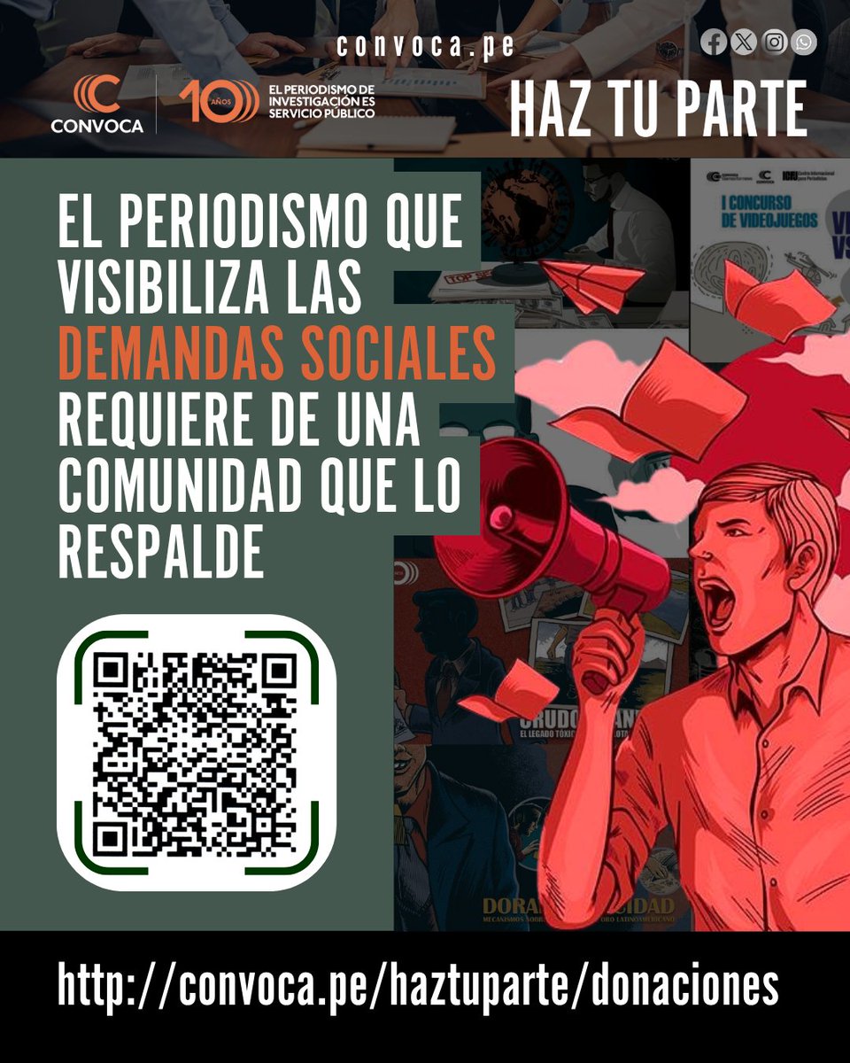 ConvocaPe's tweet photo. #Atrapanieblas | El proyecto que la Municipalidad de Lima no ejecutó buscaba abastecer de agua a miles de familias de Valle Escondido, Tres Miradores y Pomacocha para que accedan a agua y desarrollen sus propios huertos.
🔗 Lee el reportaje: https://t.co/dy6Sa7jCsJ https://t.co/YCVX87wo8h