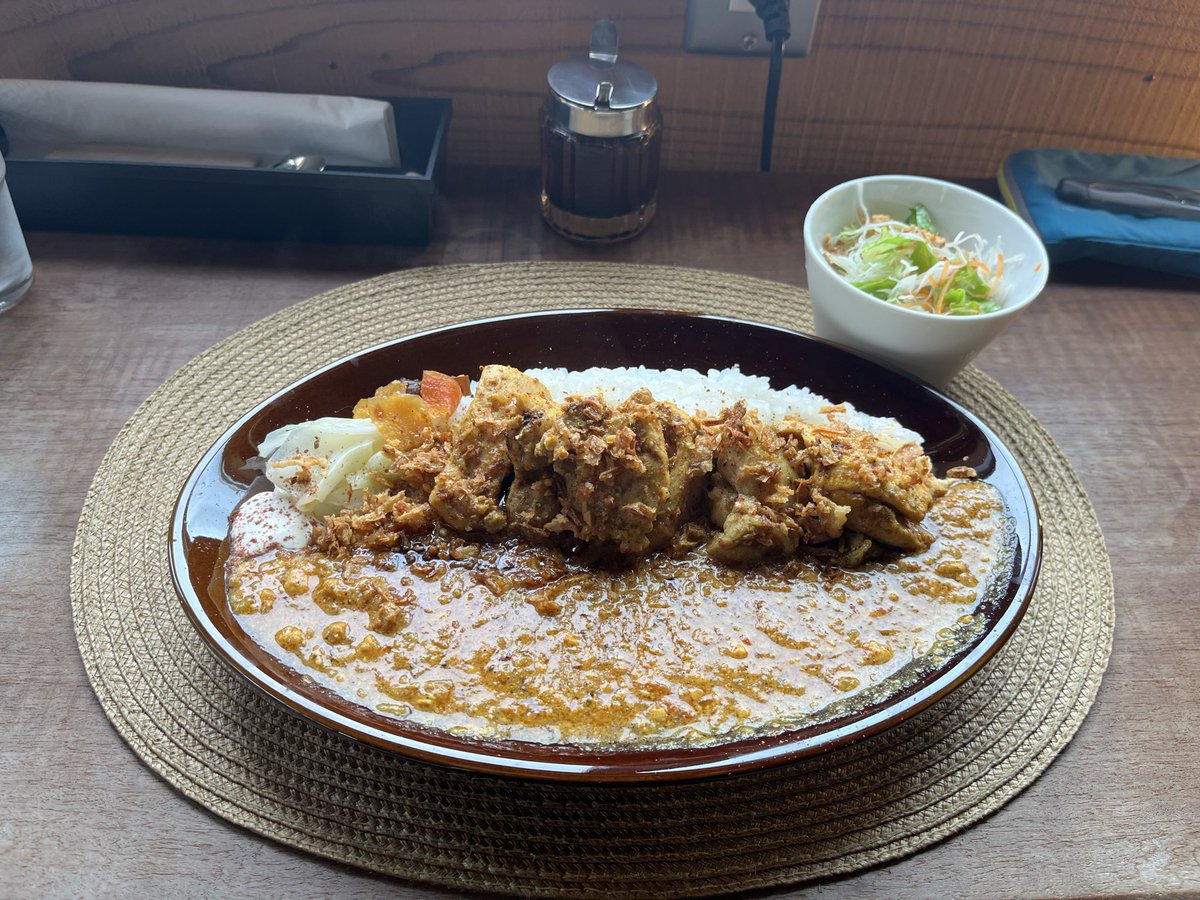 verocafeさんに来た理由…ｶﾚｰｳﾏｲ😋