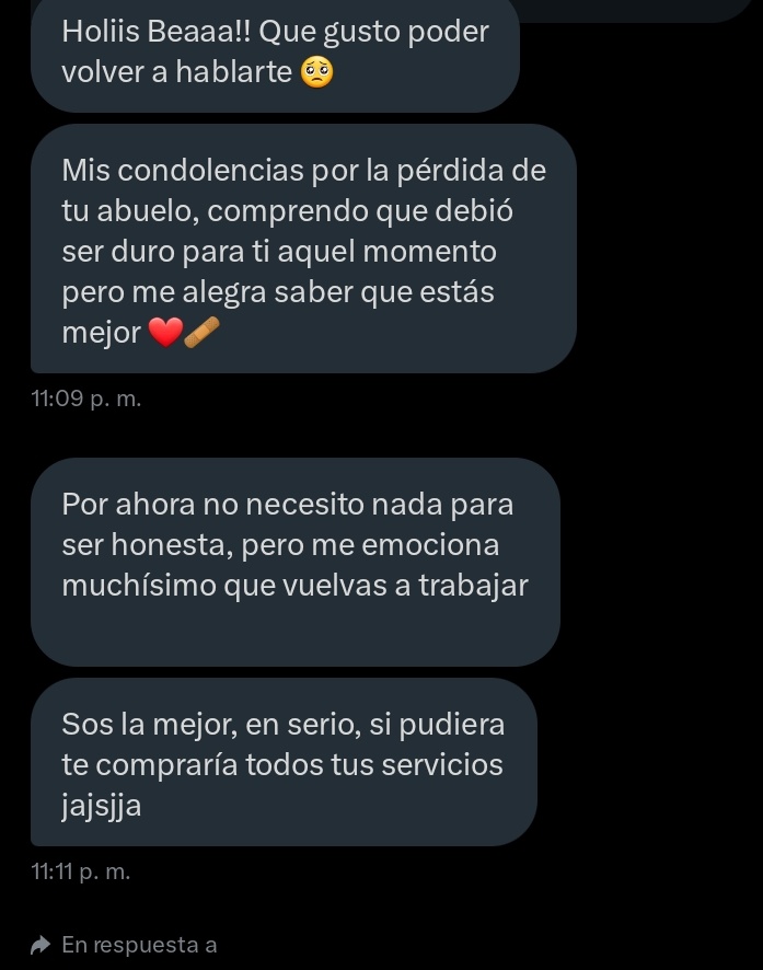 beamistika's tweet photo. un consejo a las brujis/tarotistas definitivamente es q confíen en sus clientes y en el trabajo q hacen, no le den importancia a los anons o cuentas falsas q les escriban, siempre hay alguien q aprovecha la inactividad para salir a mentir porq los clientes de verdad son así: https://t.co/ZhK31LfTVk