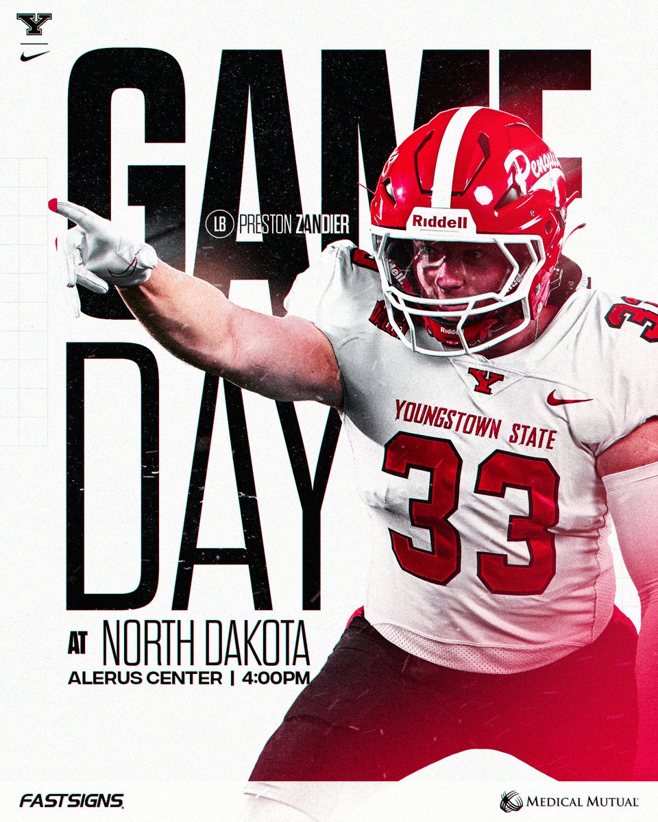 It's 🐧🏈 GAMEDAY!

🆚 North Dakota
🕓 4 PM Eastern
📍 Grand Forks, N.D.
🏟 Alerus Center
📺 ESPN+
📻 570 WKBN

#GoGuins