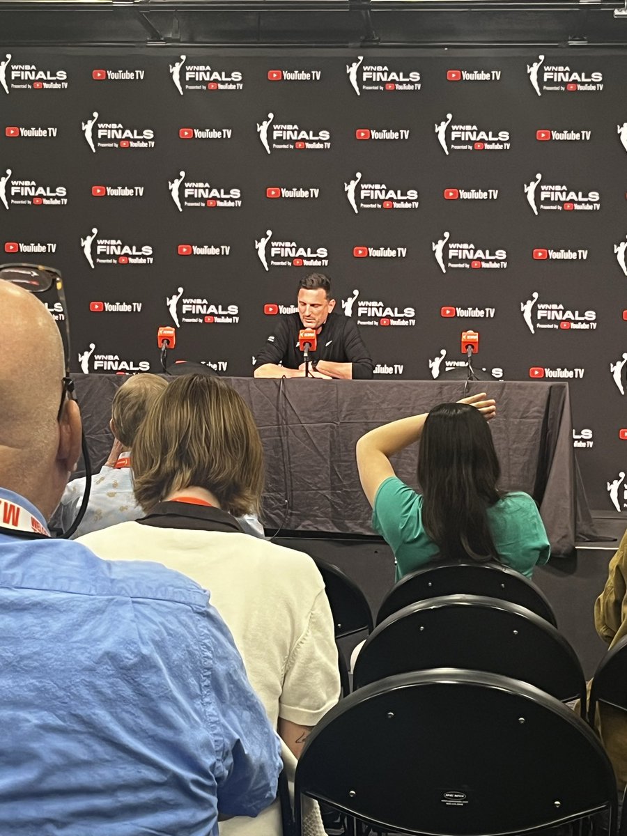 Nate Tibbetts on his ejection: “Thought it was bulls***” #WNBAFinals