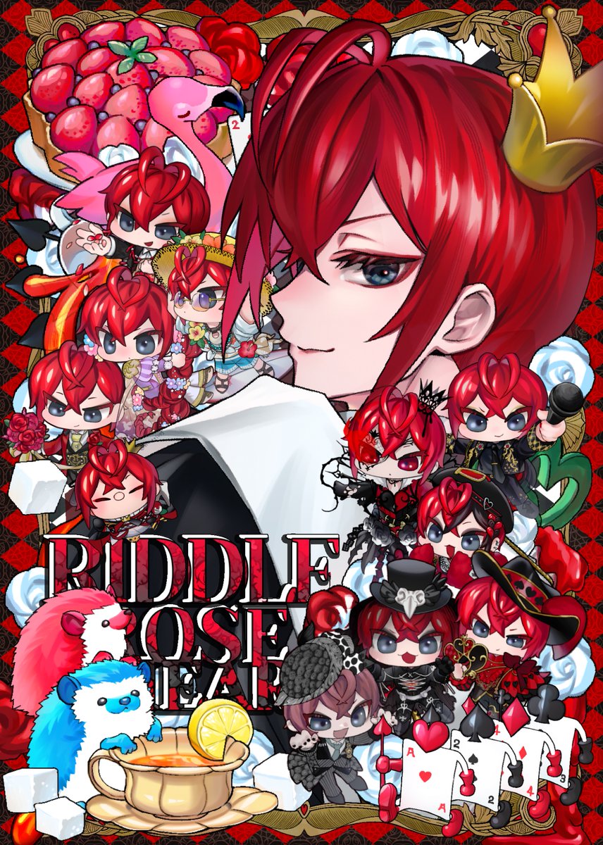 motti045's tweet image. 🌹に愛を込めて
#ツイステファンアート