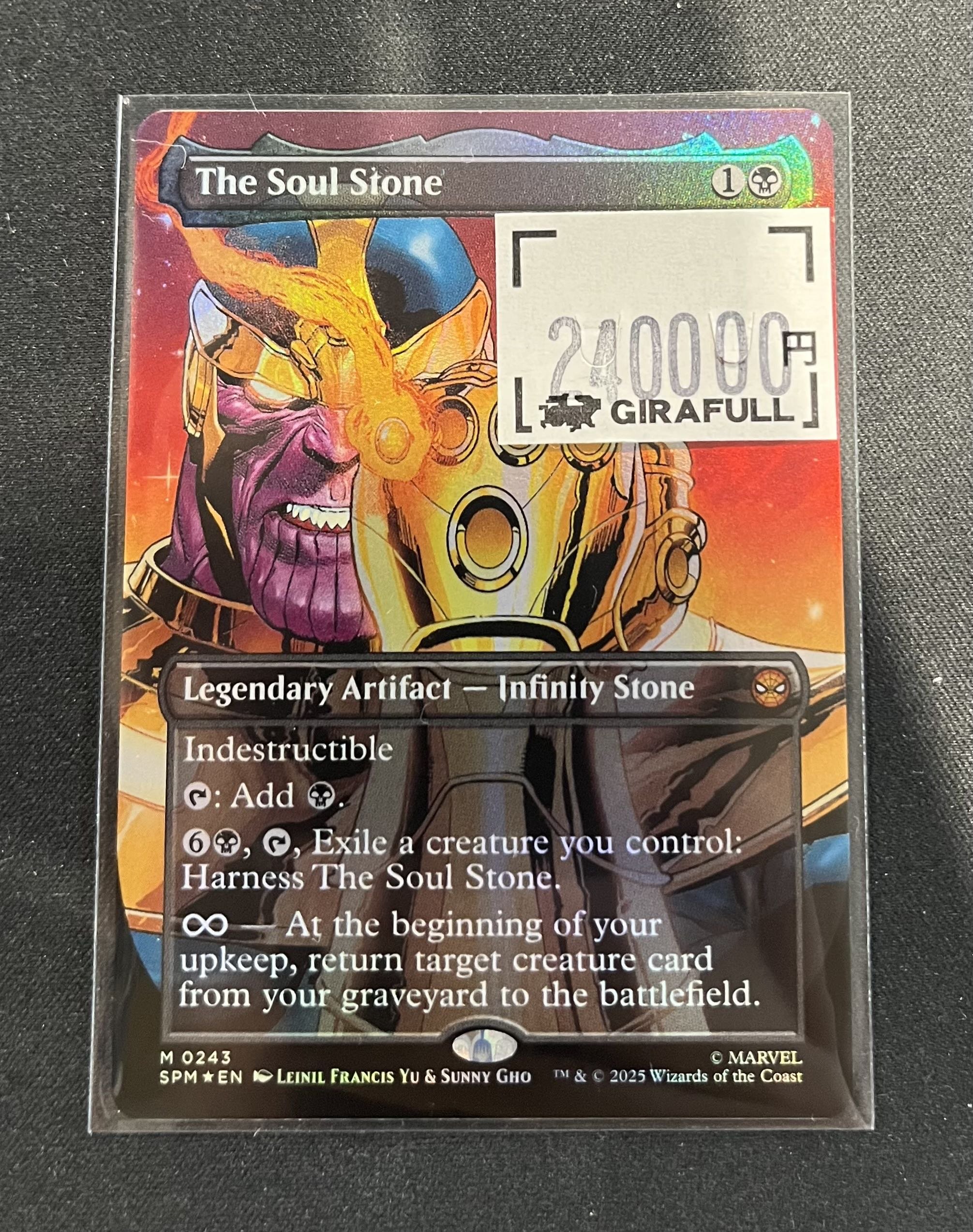 MTG ソウル・ストーン FOIL FOIL PRESALE THE SOUL STONE (066) Marvel's Spider-man SPM