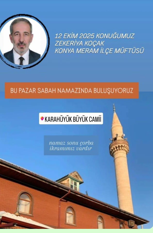 Meram Müftülüğü (@merammuftulugu) on Twitter photo 