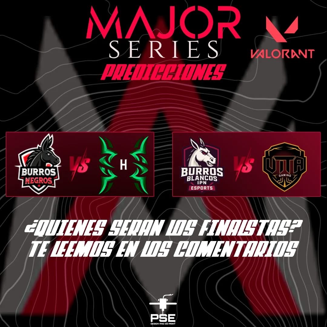 Agentes listos para las semis de Valorant! 😎 Nuestro talento ya tiene sus predicciones.
No te pierdas la acción y los anuncios importantes en nuestro Twitch. 👀
¿Quién gana? ¡Te leemos!
📍: twitch.tv/esportsipn
#EsportsIPN #MajorSeries #ValorantLATAM