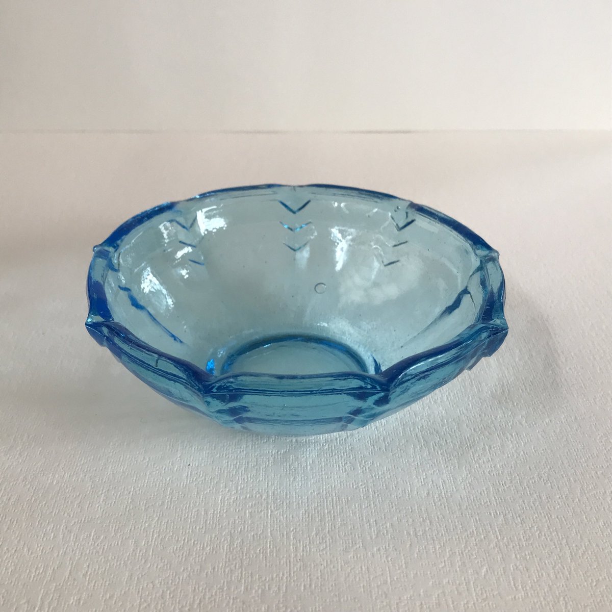 Vintage Pressed Glass　プレスガラスの5点セット　【未使用】 Vintage Pressed Glass プレスガラスの5点セット 【未使用】 Vintage