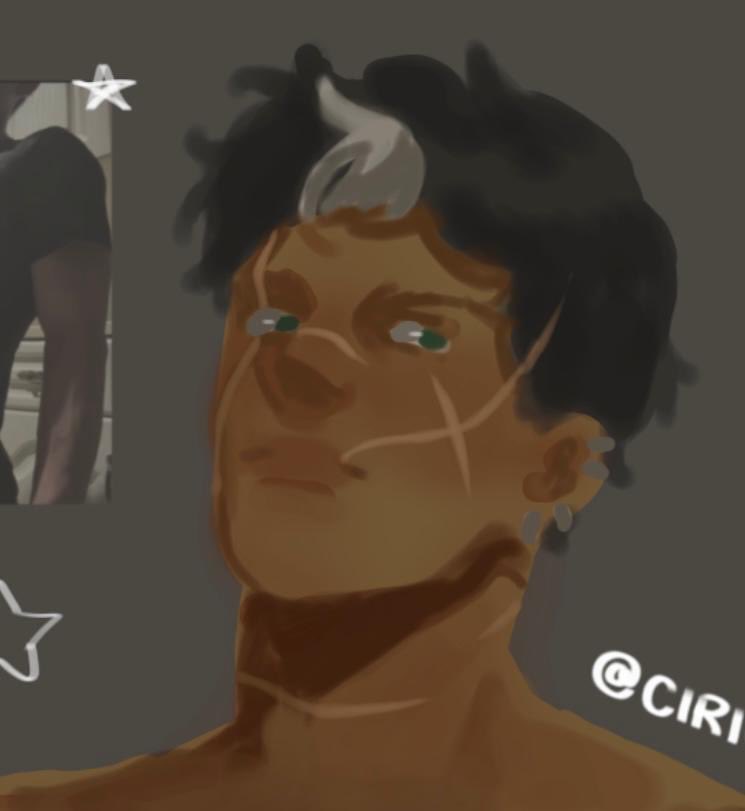 ciricearts's tweet image. love deleting the lineart it looks so creepy