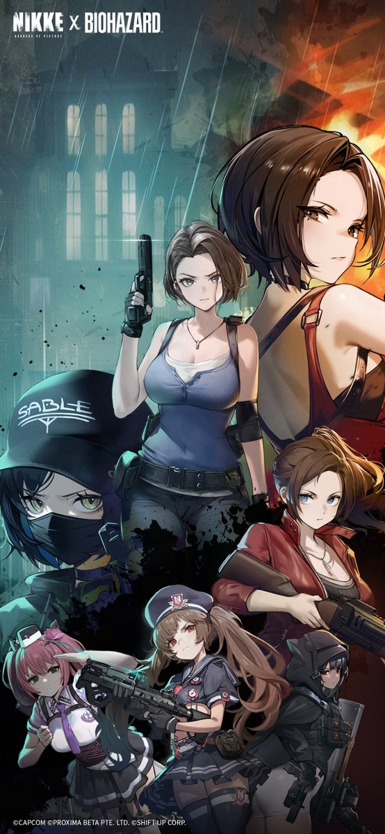 NIKKE_kr's tweet image. 【REBORN EVIL PC &amp; 모바일 배경 화면 공개】
「승리의 여신: 니케」 × 「BIOHAZARD」
콜라보 기념 특별 배경 화면을 선물로 드립니다.
자유롭게 사용해 주시길 바랄게요.
* 인앱 구매(확률형 아이템 포함)
#NIKKEBIO #니케바이오하자드
#니케 #NIKKE
#배경이미지 #REBORN_EVIL