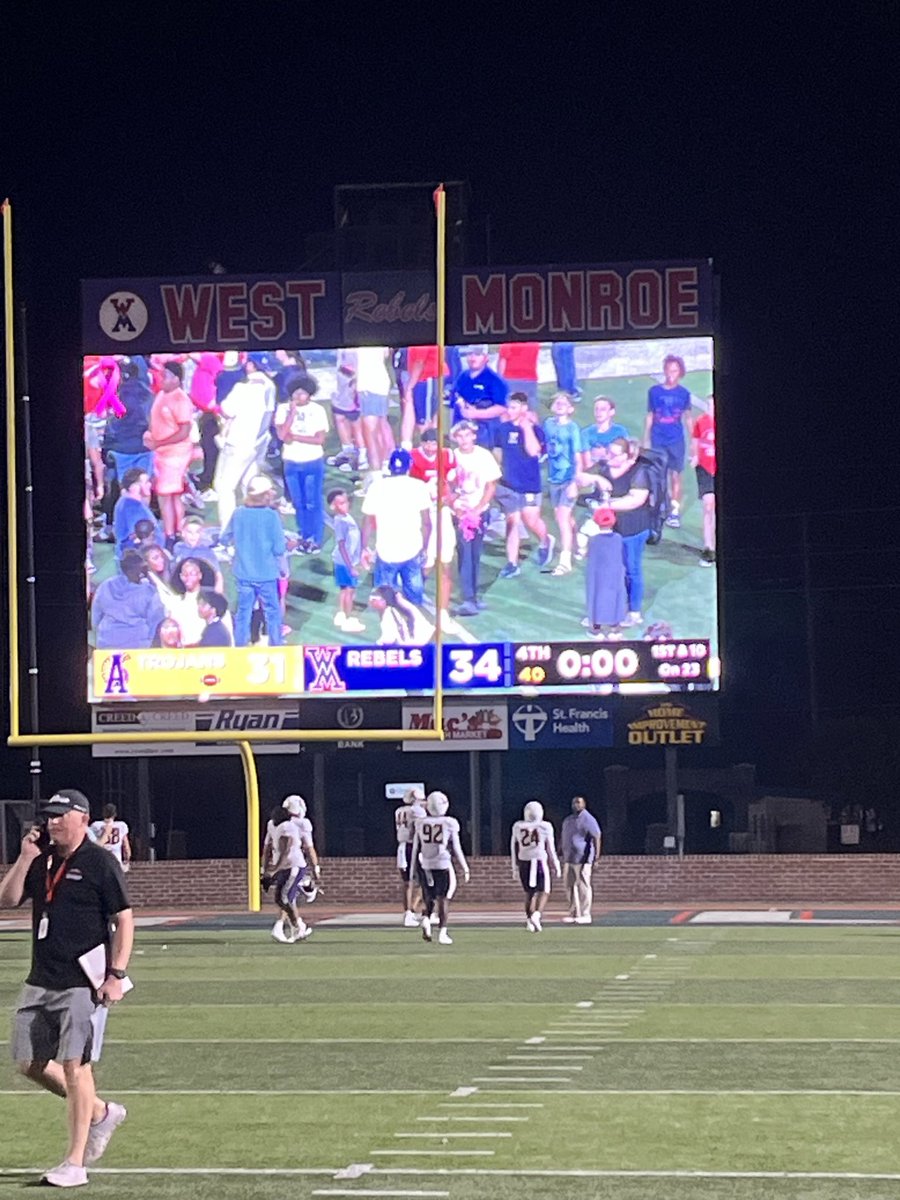 k104scoreboardshow (@k104scoreboard) on Twitter photo West Monroe stuns ASH 34-31 to capture the Downs Law Game of the Week 🏆‼️ West Monroe stuns ASH 34-31 to capture the Downs Law Game of the Week 🏆‼️