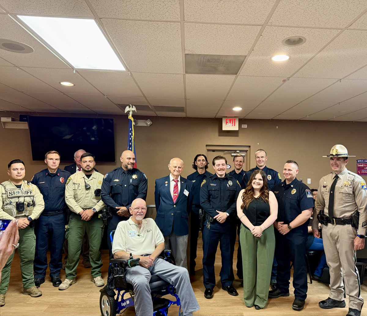 CONGRATULATIONS TO GOLDER RANCH FIREFIGHTER OF THE YEAR ENGINEER TJ STEELE! 

It was an honor to recognize one of our own at this year’s Tucson Elks Lodge #385 ceremony. Engineer TJ Steele joined Golder Ranch Fire District in 2021 after serving eight years with the Oro Valley