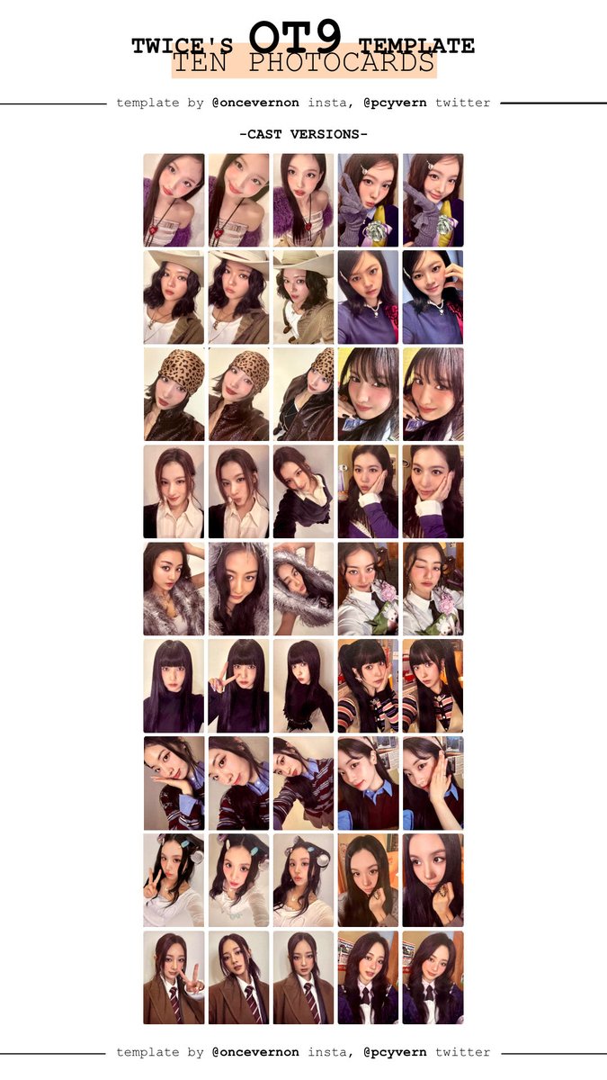 TWICE ME + YOU / cast ver. トレカ一覧 - みんなかわいすぎ