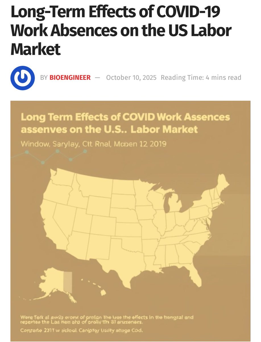 acrossthemersey's tweet image. The labor market has entered the finding out phase.

‘The normalization of elevated absenteeism rates beyond traditional influenza window signals a new era in public health and labor relations.  The elevated baseline reflects disease prevalence and ongoing viral threats.’ - JAMA