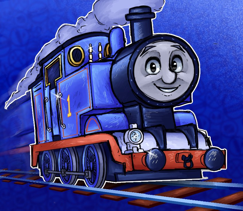 Daedalus_medio's tweet image. What the 2026 reboot Thomas could look like 

#ThomasandFriends #Thomasthetankengine #digitalart