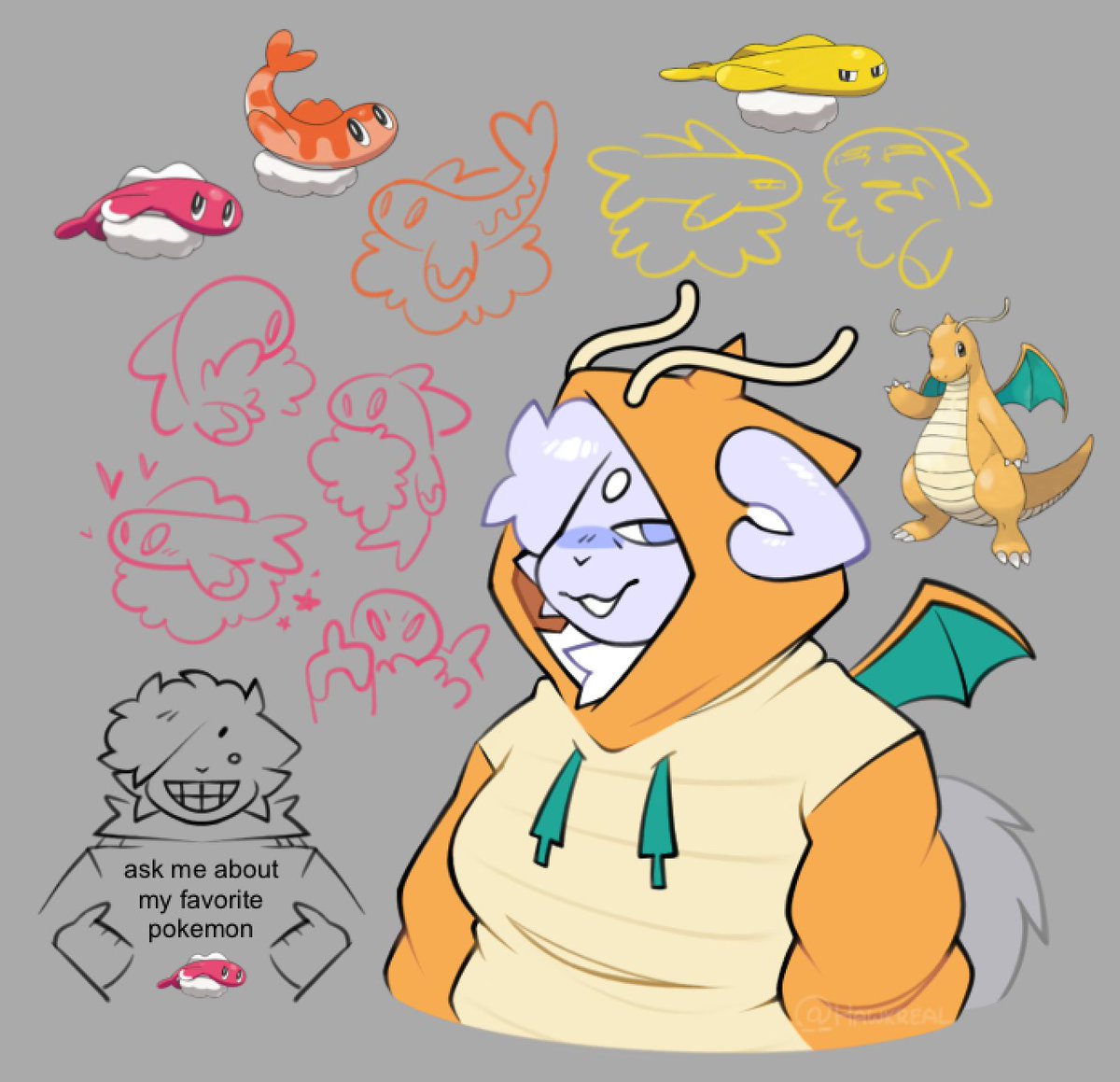 some pokemon doodles