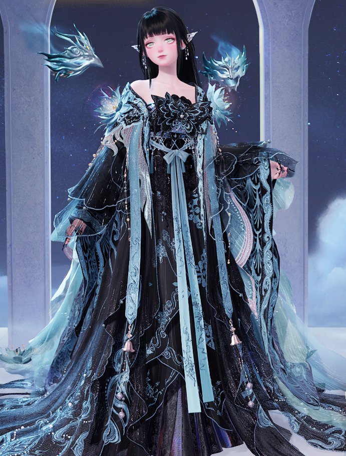 evivuxia's tweet image. ₊˚ʚ 💙 blue jaded elf ₊˚✧ ﾟ🎐
#infinitynikki #infinitynikkitwt