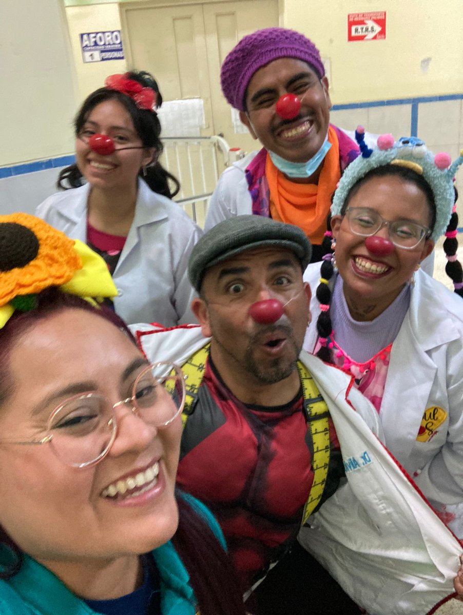Voluntariado de Noche en el Hospital del Niño - Breña, que felicidad siento😘🙏