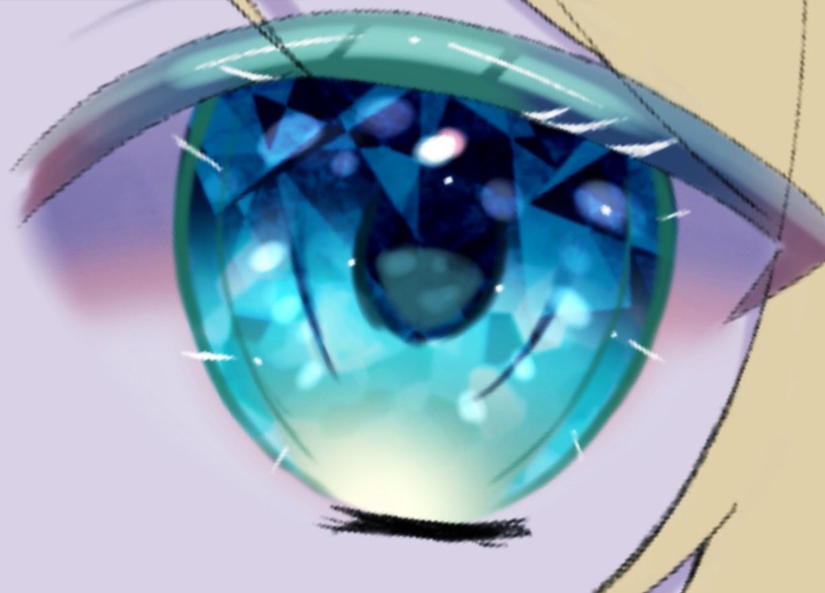 nene_amgami's tweet photo. お目目だけ描いた👀
 #イラスト https://t.co/WzKfr5QpkT
