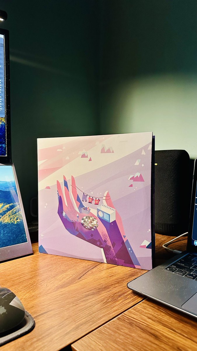Mi primer set de colección discos de vinilo, claro que iba a ser de Steven Universe