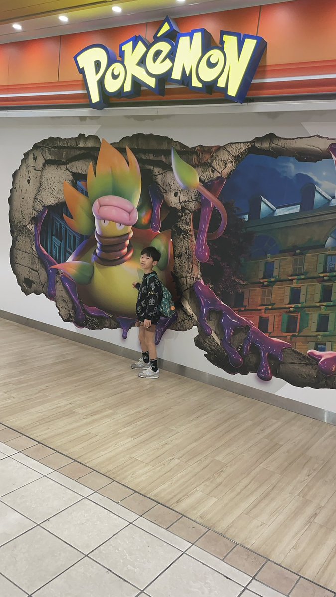 バスでさくっと⚡️
#ポケモンセンター
#ポケモン大好き