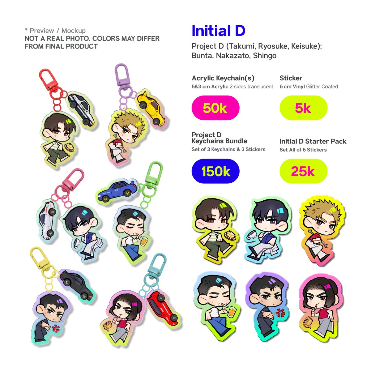 [❤️&amp;🔁 are appreciated! ]
ALEX&amp;ER's #CF21 PRE-ORDER [BATCH 1] &amp; GIVEAWAY

🤡 BOOTH: Badut Berjualan (tm) (D-54 a&amp;b)
👯 FANDOMS: Dorohedoro, Initial D, KPOP Demon Hunters
📆 PO PERIOD: 11-20 October 2025
🛒 OTS Pick Up BOTH DAYS &amp; Mail Order (Indo only!)

#ComifuroXXI #CFXXI