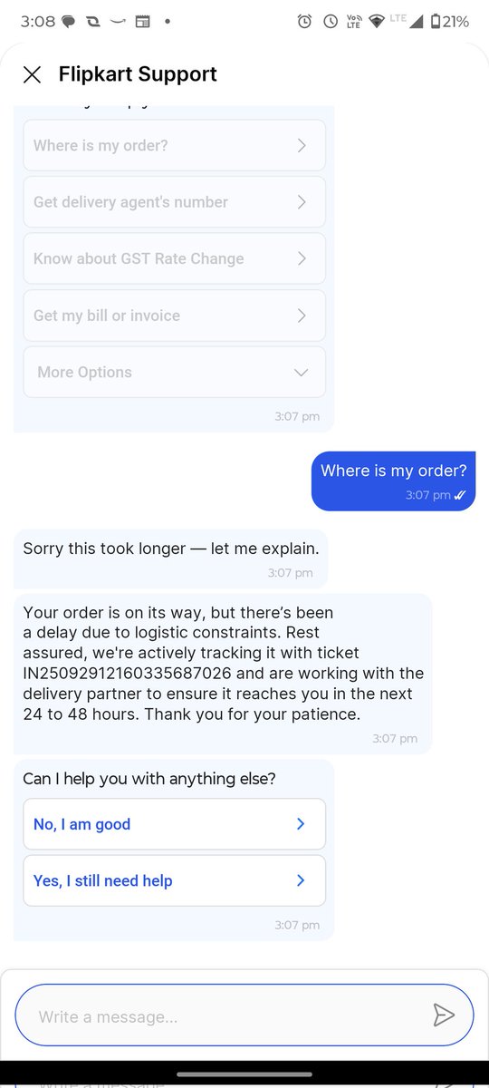 GovindNilotpal's tweet photo. @Flipkart  @flipkartsupport @FlipkartStories my issue is not being resolved till yet. I had ordered the mattress in the sale as a flipkart prime customer. It was about to be delivered on the 30th of September. Still no response from Flipkart, where is my delivery? Please resolve. https://t.co/6szRPtlDmQ