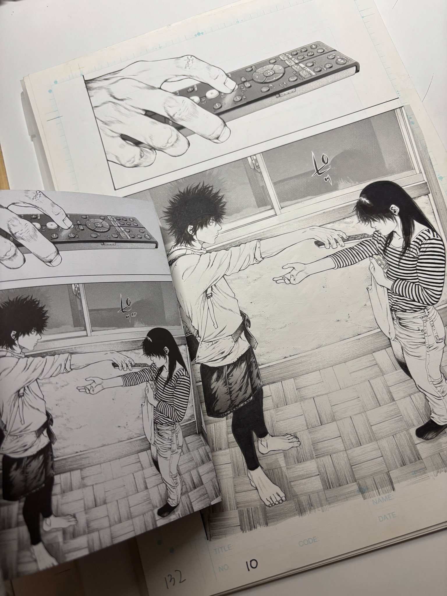 マンガアート　イノサン　限定10部　サイン入り原画　集英社 マンガアート イノサン 限定10部 サイン入り原画 集英社 - メルカリ