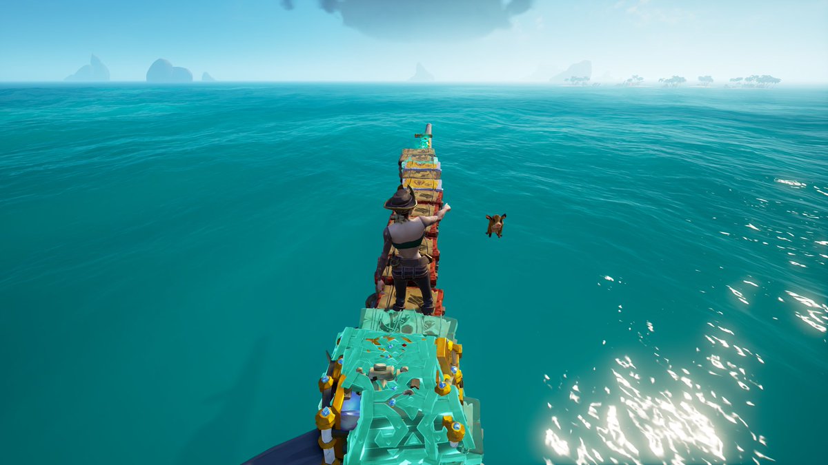 Pigs do fly.. #seaofthieves