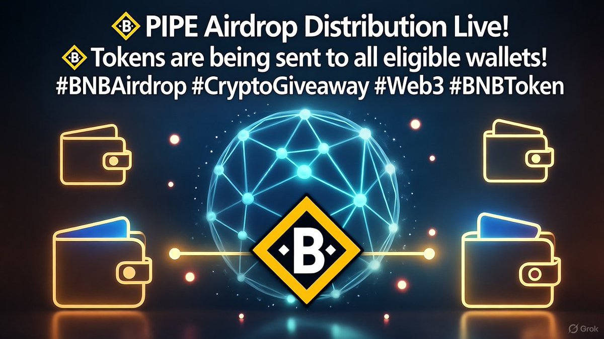 DarkMintLab's tweet photo. 🚀 Claim 50,000 PIPE — BNB Airdrop!
✅ Follow @DarkMintLab
✅ Like + Retweet
✅ Drop your BNB wallet address in the comments
📅 Snapshot in 24 hours
🎁 50 PIPE per wallet
#BNBAirdrop #CryptoGiveaway #Web3 #BNBToken #AirdropAlert https://t.co/Ep5ZA0kLgt
